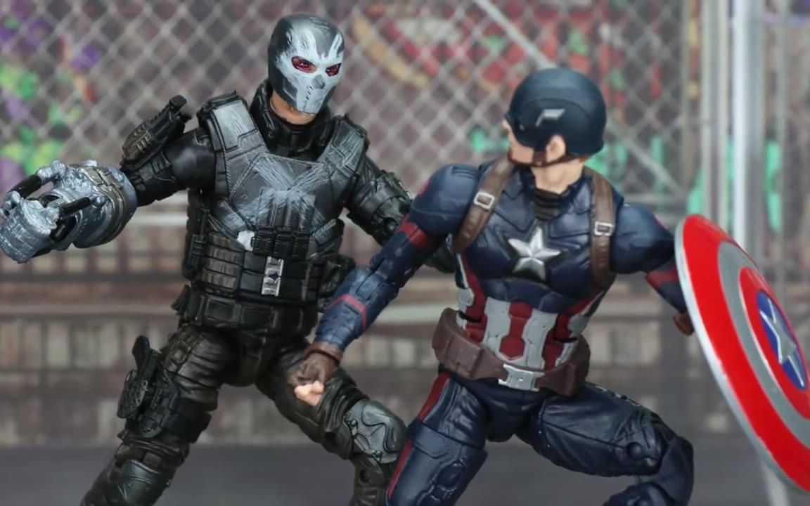 转载marvellegends电影漫威十周年marvelstud10s美国队长3内战美国