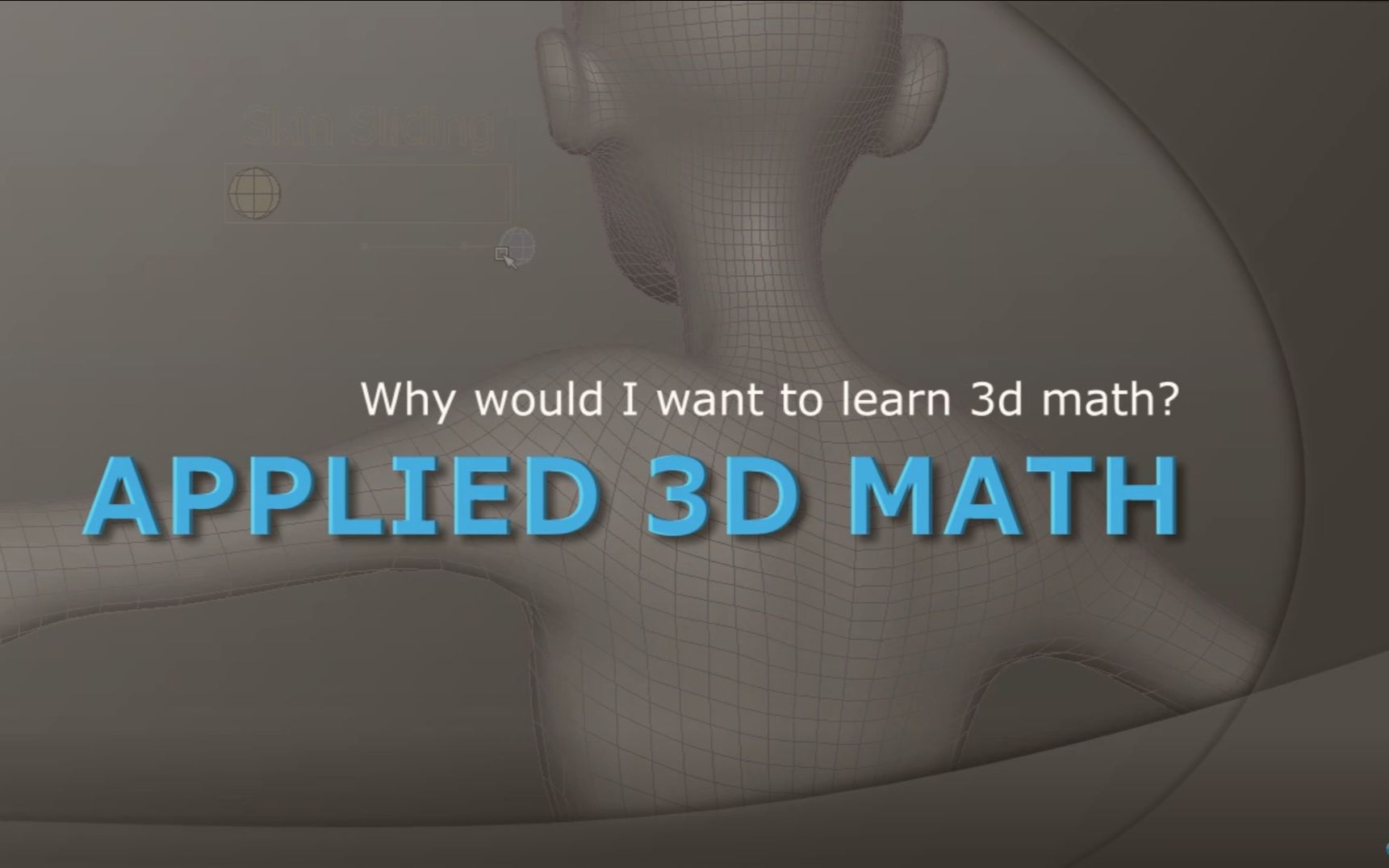 Maya 3D数学教程 Applied 3d Math哔哩哔哩bilibili