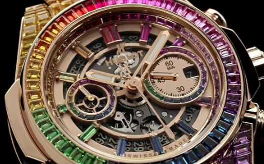 hublot宇舶2020新款宇舶大爆炸系列彩虹圈腕表