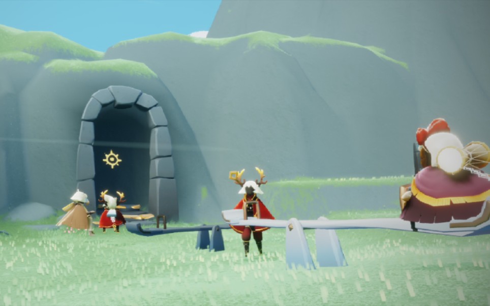 【光遇】四人跷跷板