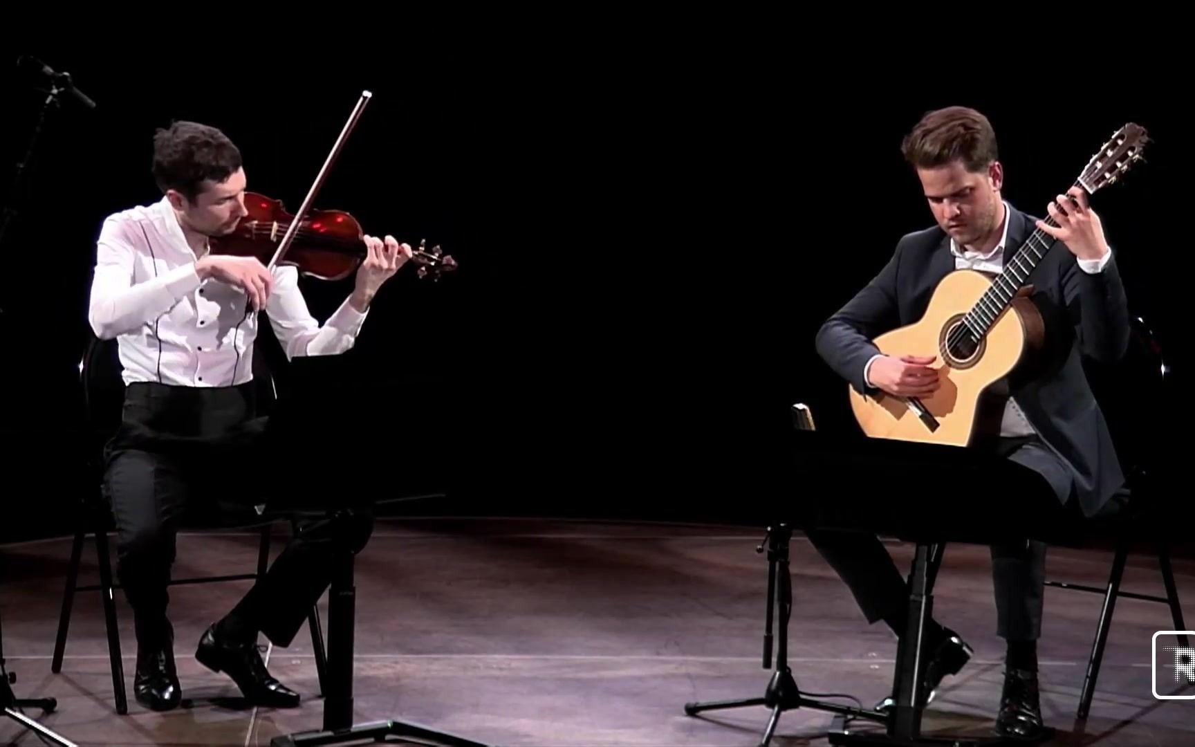 古典吉他小提琴二重奏帕格尼尼 sonata concertata m.s. 2