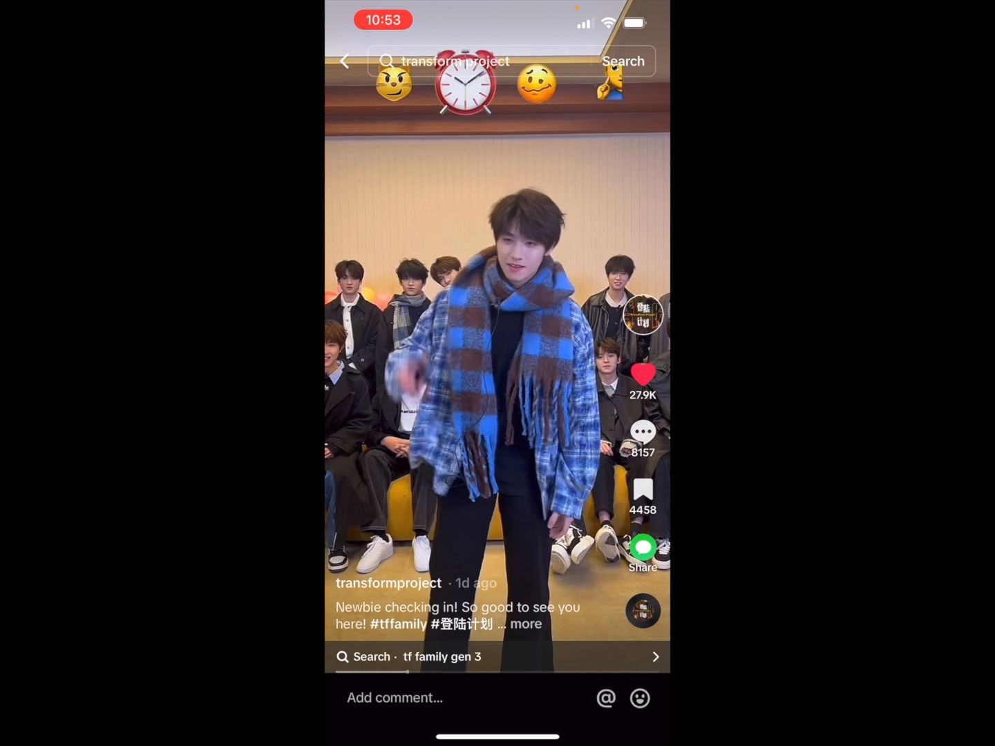 【TF家族三代】外网tiktok英文自我介绍+评论区(附加up主的re) 有种看熟人装b的尴尬哔哩哔哩bilibili