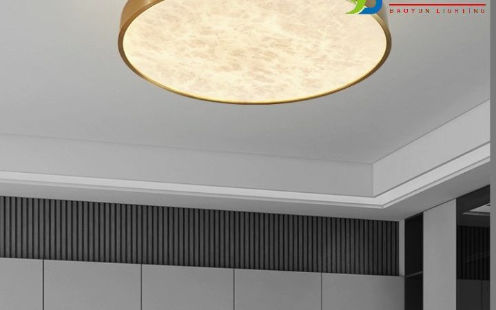 西班牙进口天然云石吸顶灯9110家庭装修客厅餐厅书房卧室阳台过道灯具