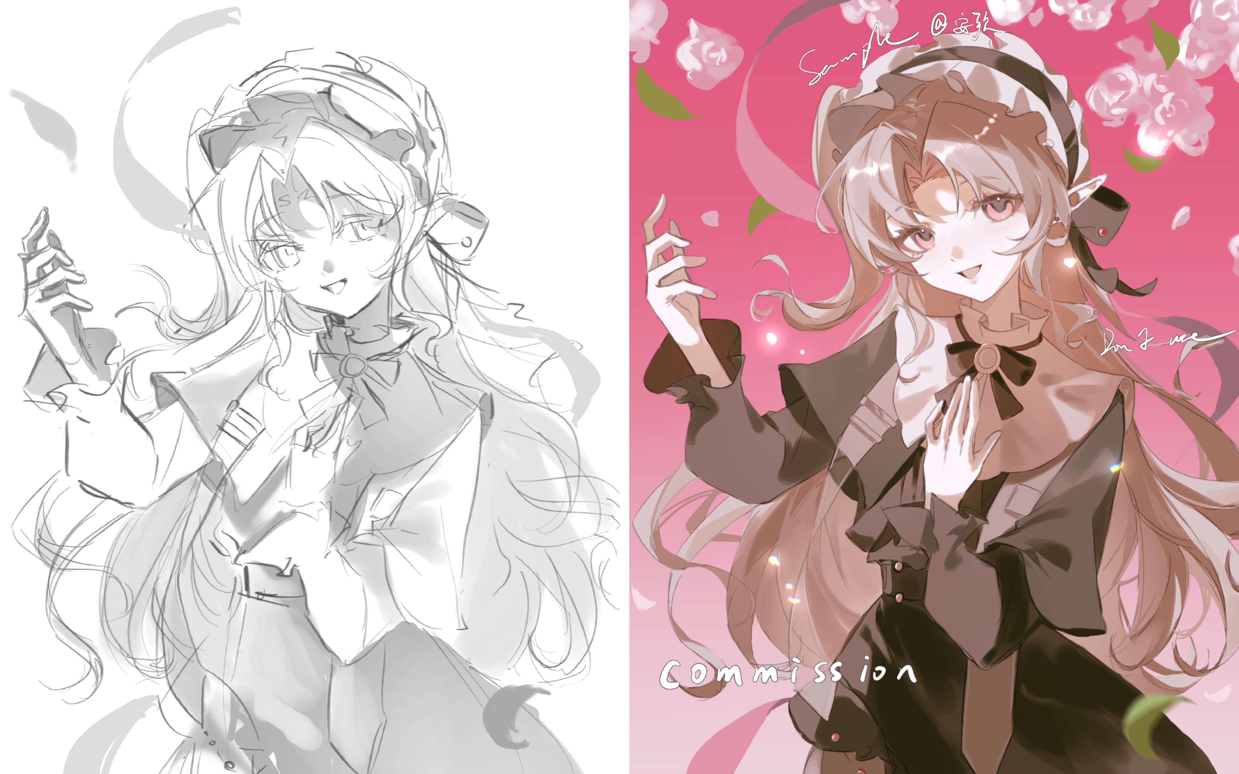 【绘画过程】标题随便吧!