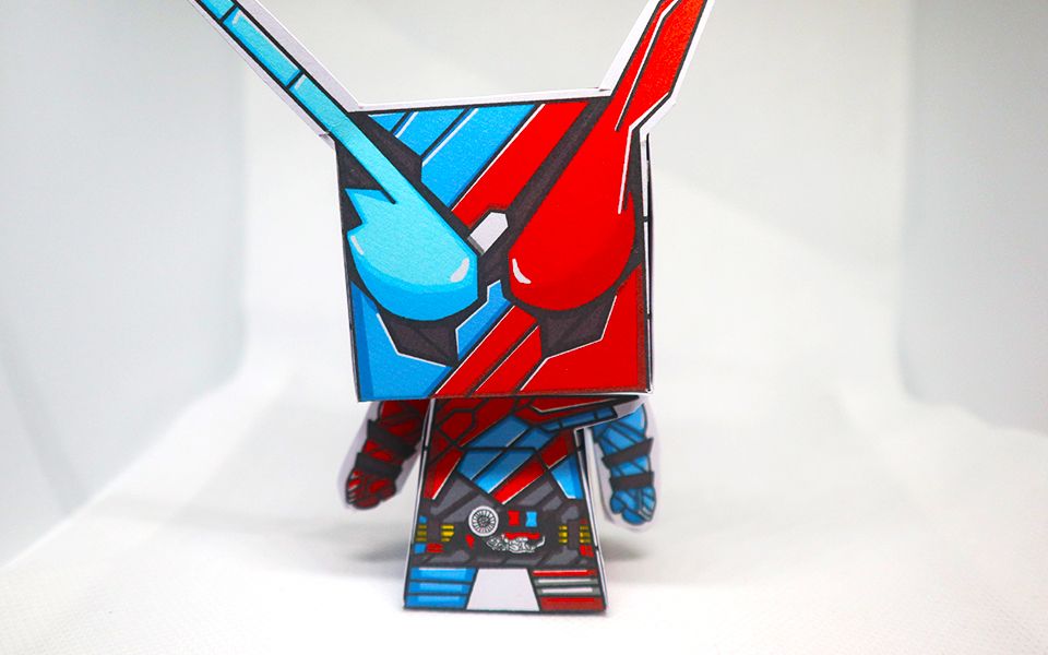 假面骑士build 兔兔坦坦 碎碎冰 纸模大佬展示基本操作