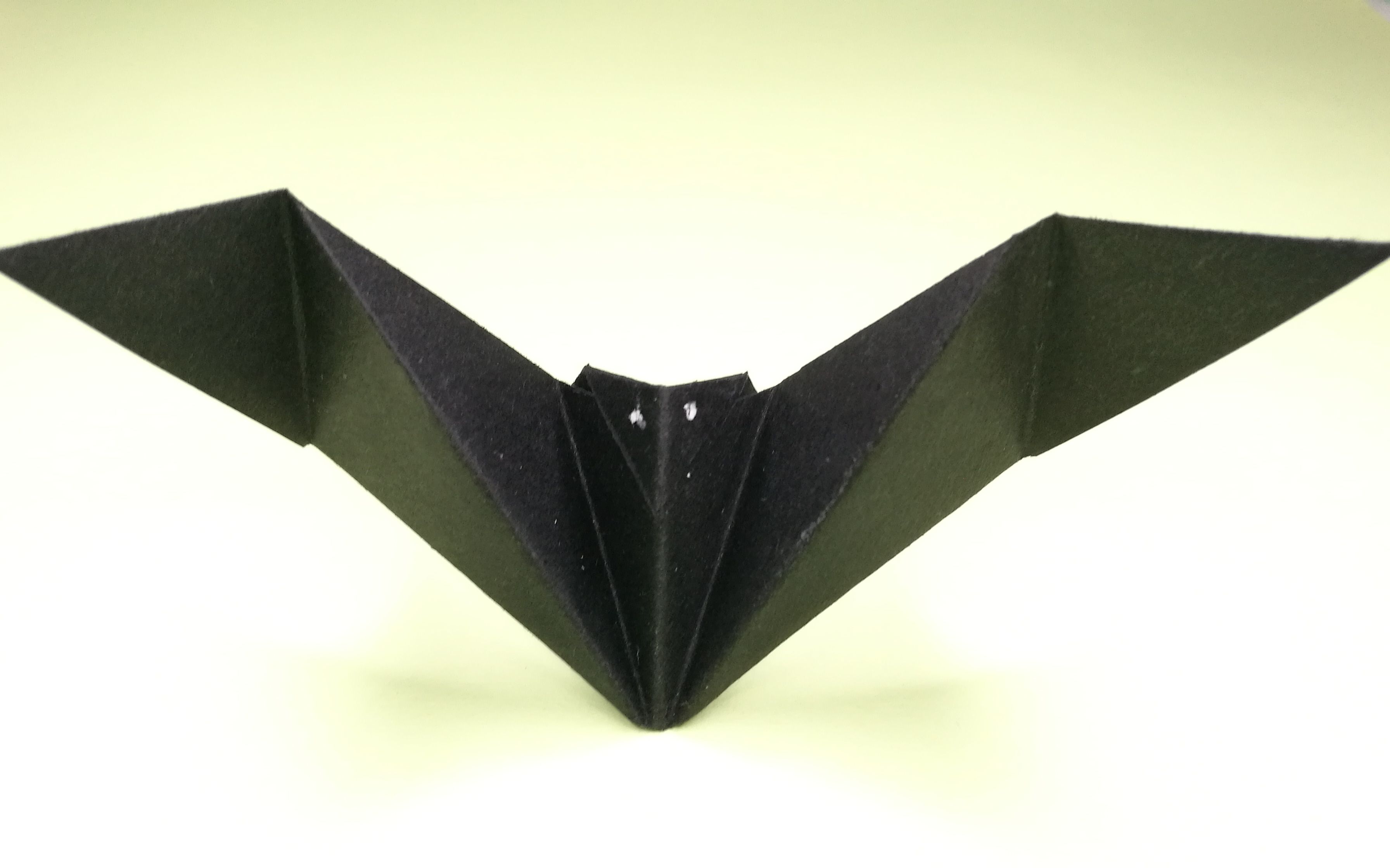 简单的手工折纸蝙蝠图片