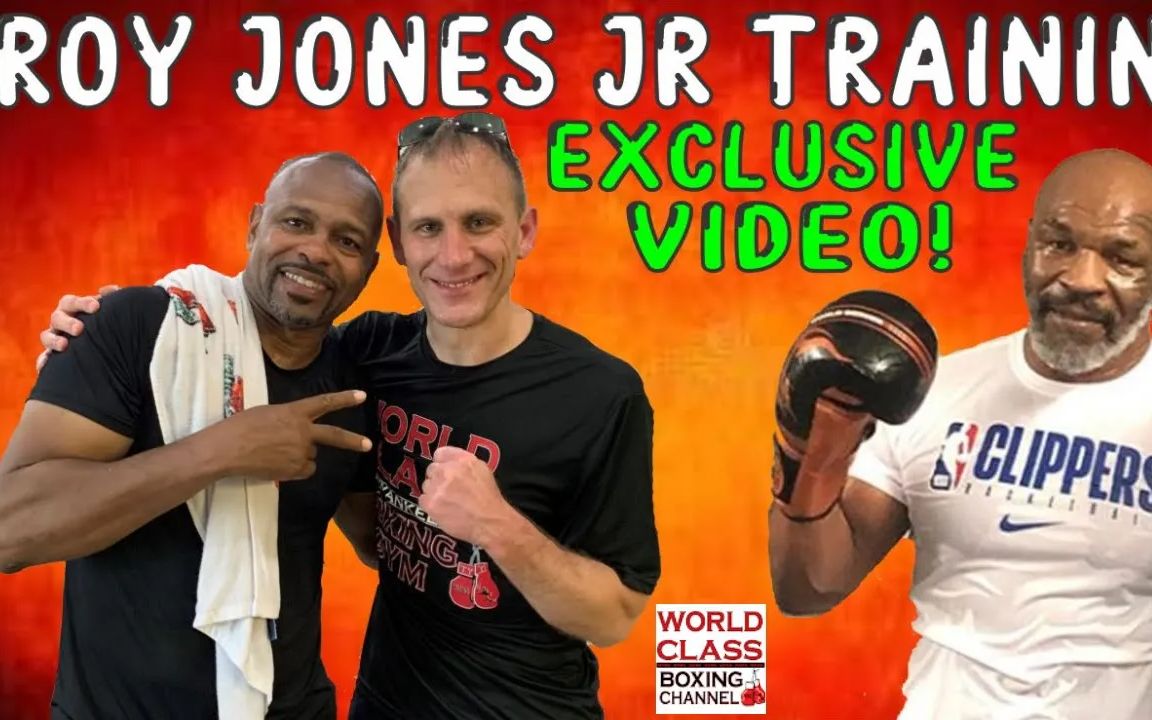 拳击小罗伊琼斯备战训练