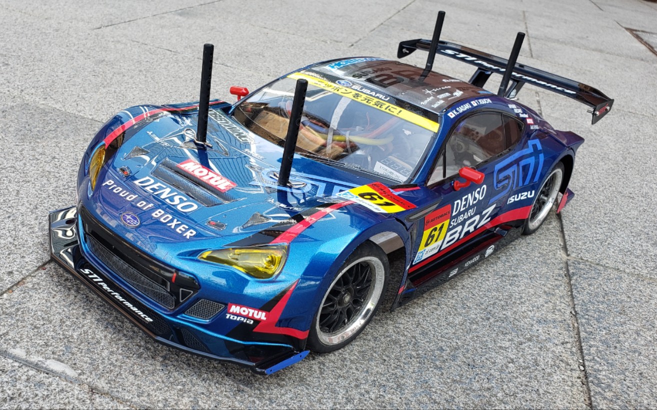 rc 田宫tt02 斯巴鲁brz