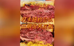 Download Video: 打卡纽约公认三明治天花板