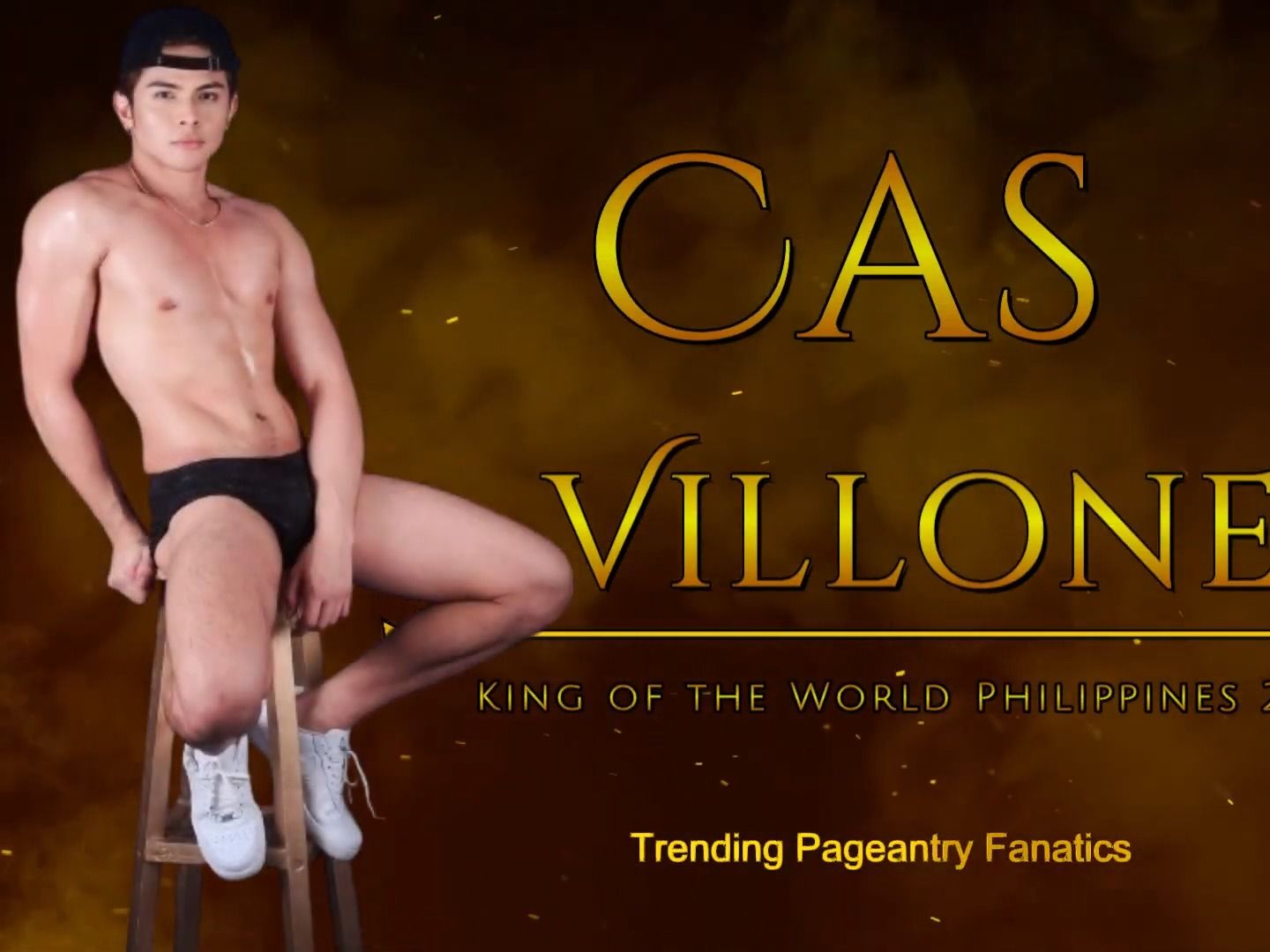 Cas Villones is the King of the World Philippines 2024 representing Laguna哔哩哔哩bilibili