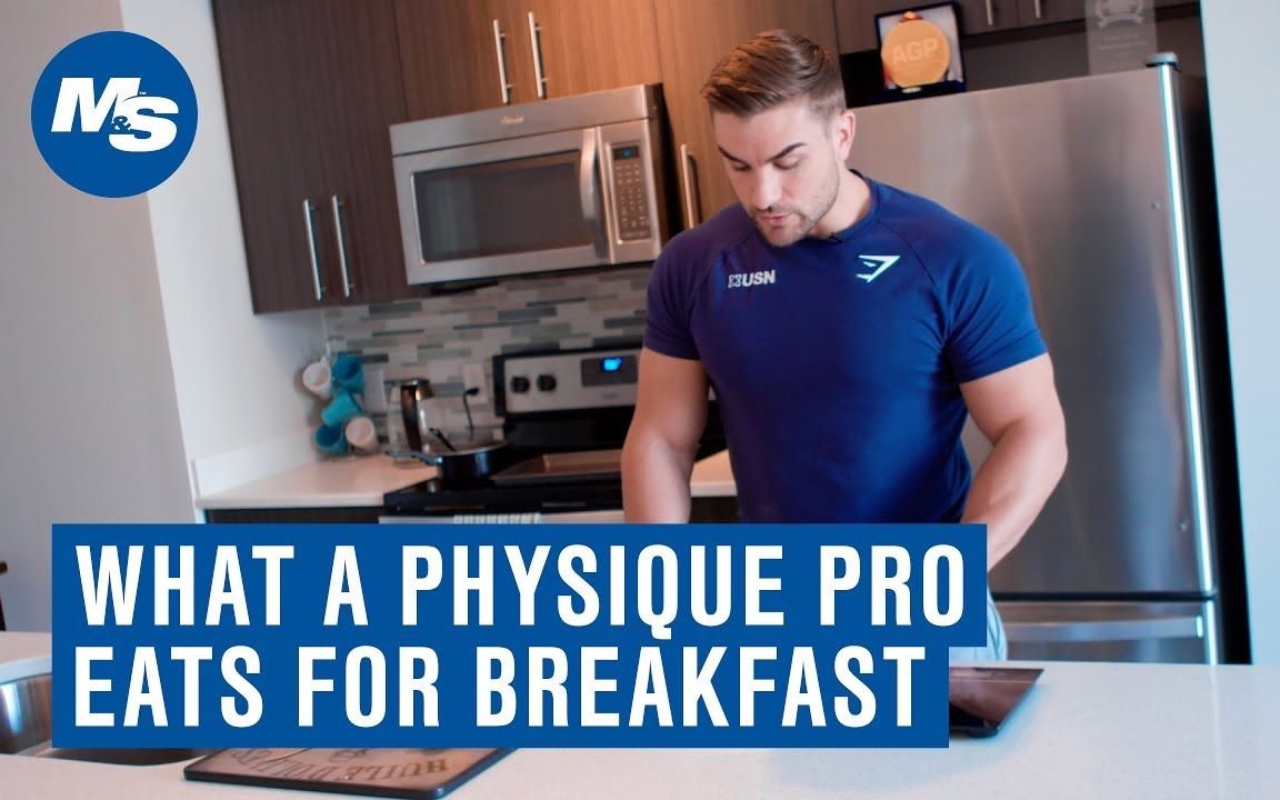 健体运动员ryanterry在非赛期增肌期的早餐安排