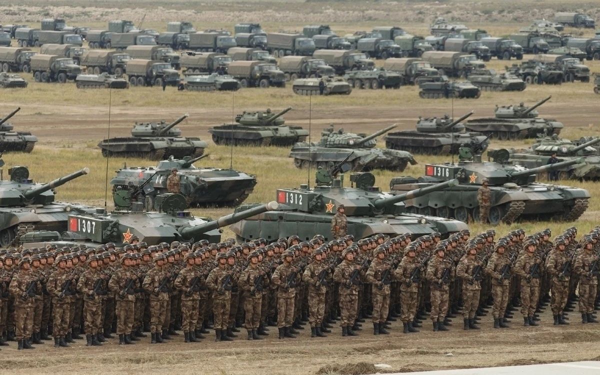 霸气!解放军重装出征俄"高加索-2020"跨国军演