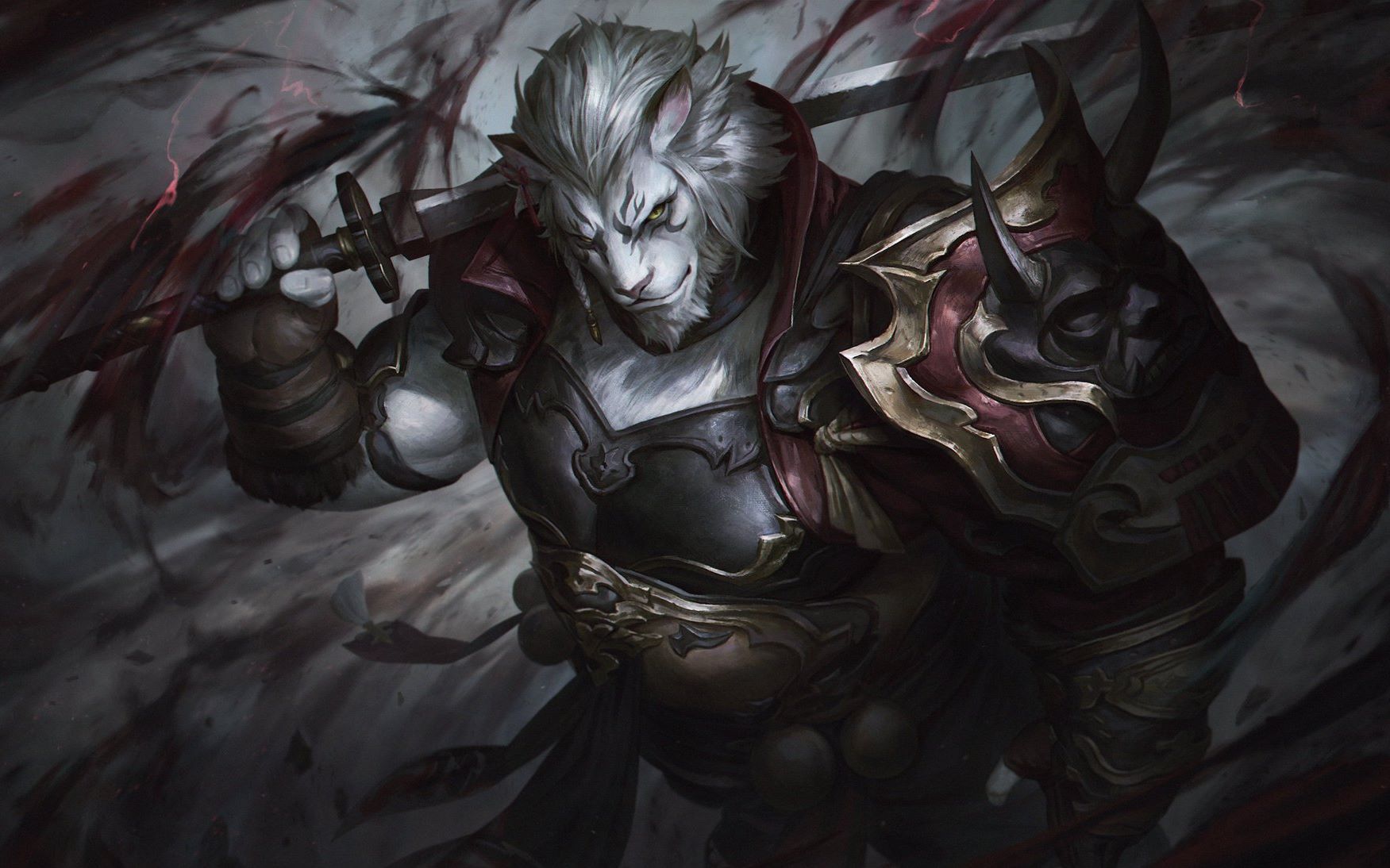 阴森古风furry剪辑全兽出击来自兽人的眼神凝视你怕了吗