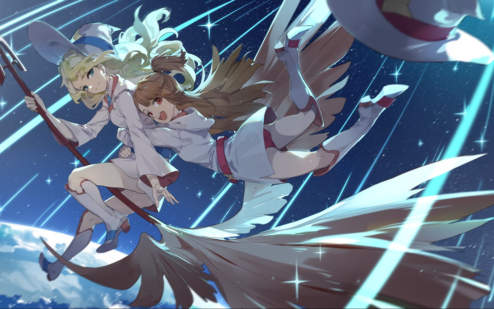 【小魔女学园】ed2 透明的翅膀 remix