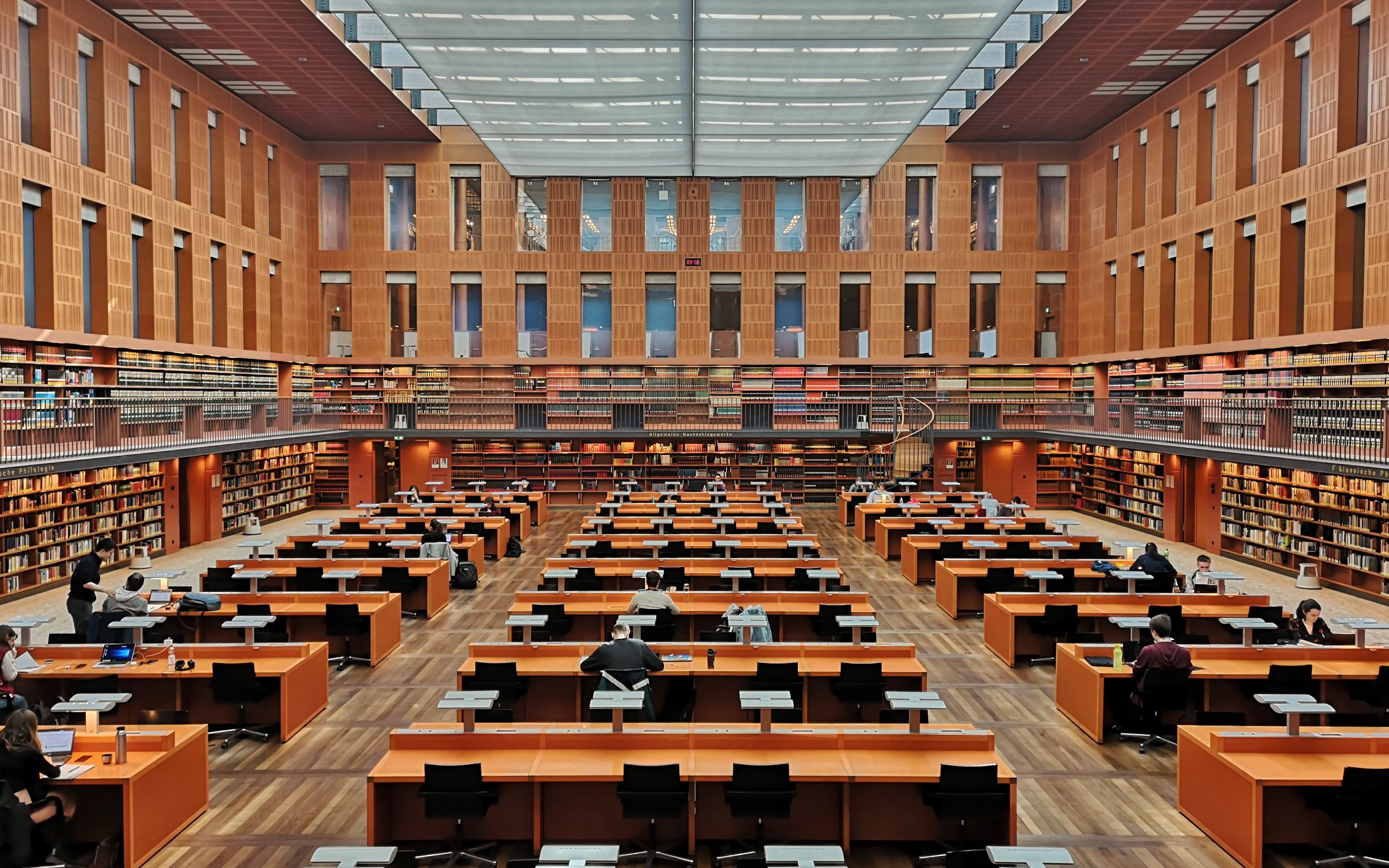 去图书馆啦德累斯顿工业大学