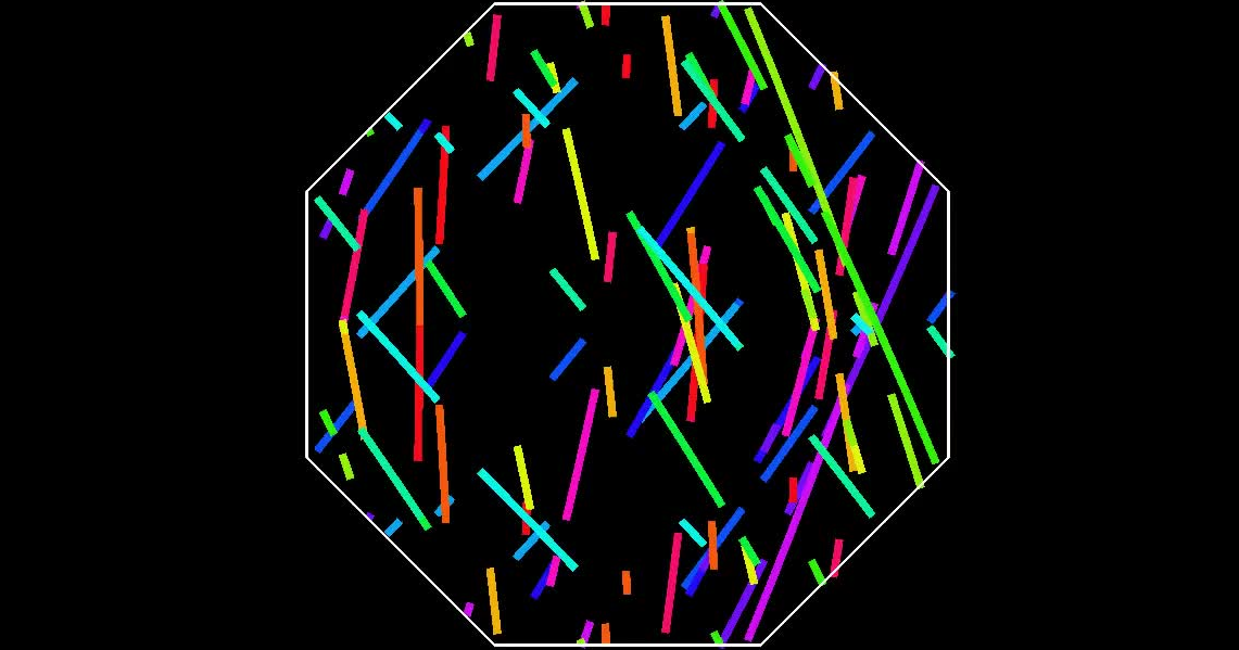 粒子在亏格2表面上的扩散(八边形表示)|Octagonal representation of a genus 2 surface哔哩哔哩bilibili