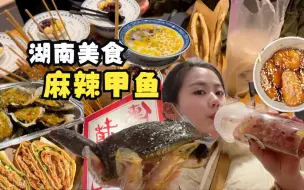 不愧是湖南美食云集的宝藏小城常德，我爱上了吸溜甲鱼！