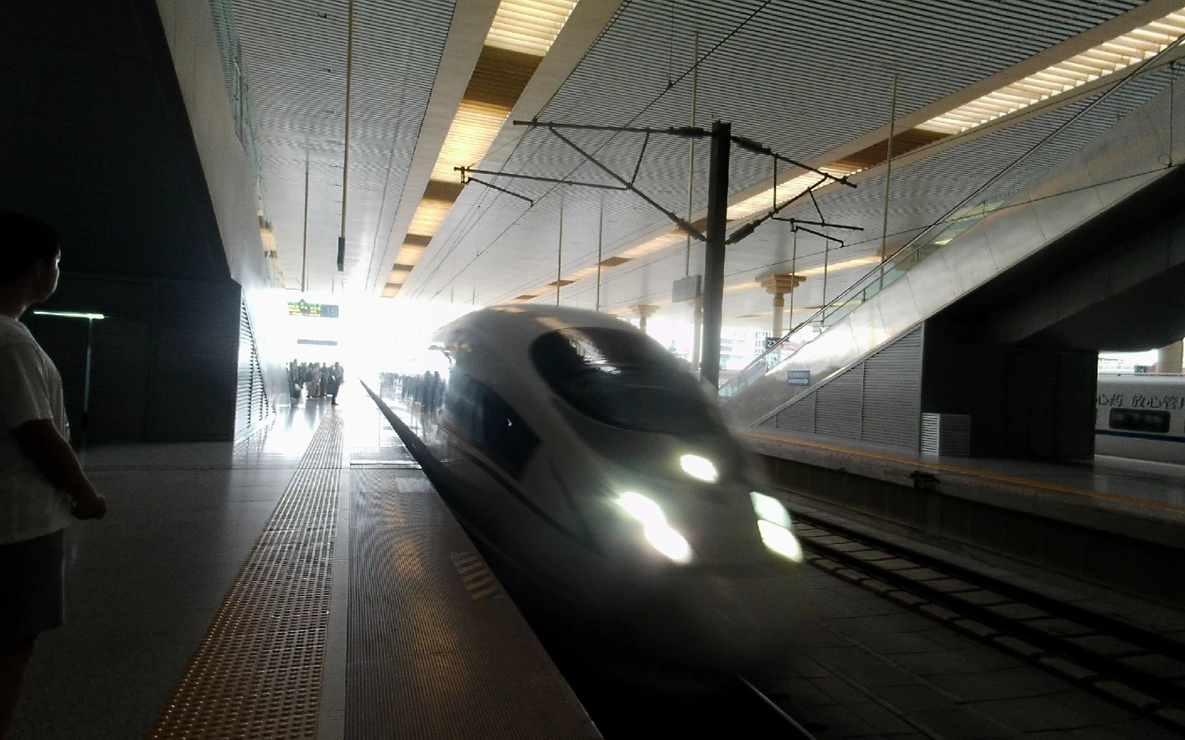 【国铁·兔子】g1925次crh380b-3668南京南站进站