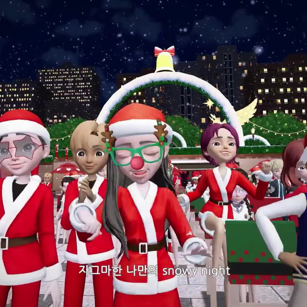 Billlie《snowy night》合作MV SKT ifland X ALL THE K-POP_哔哩