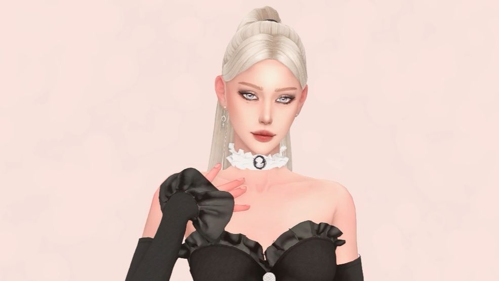 【模拟人生4人物分享】一个小爱豆