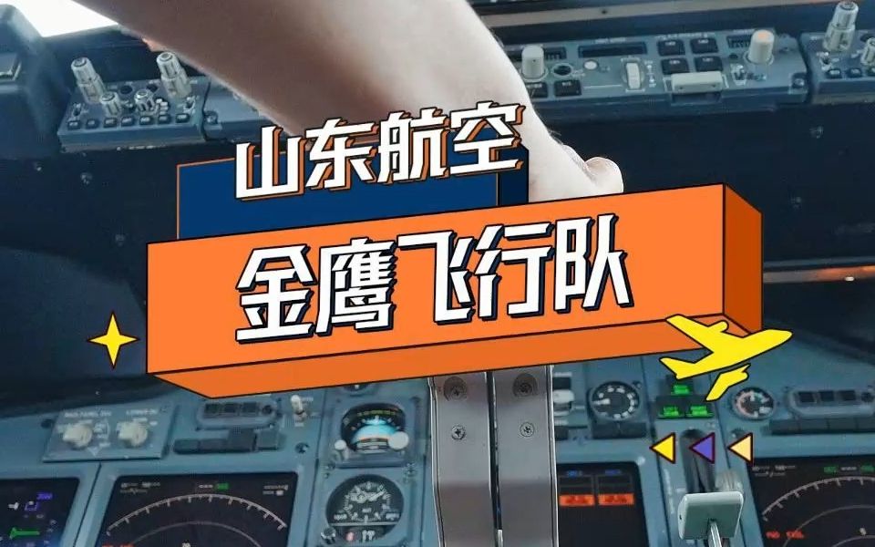 “确保航空运行绝对安全,确保人民生命绝对安全”,加入“金鹰飞行队”是每一位山航飞行员的目标和理想~哔哩哔哩bilibili