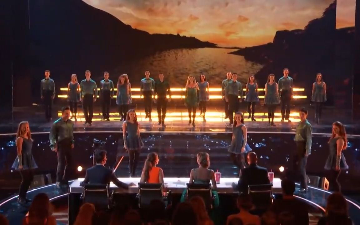 [图]【美国达人秀】RIVERDANCE（大河之舞） 在美国达人秀上表演