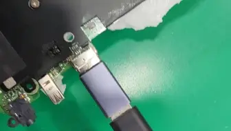 焊了一个星期的microusb3.0，终于能用了