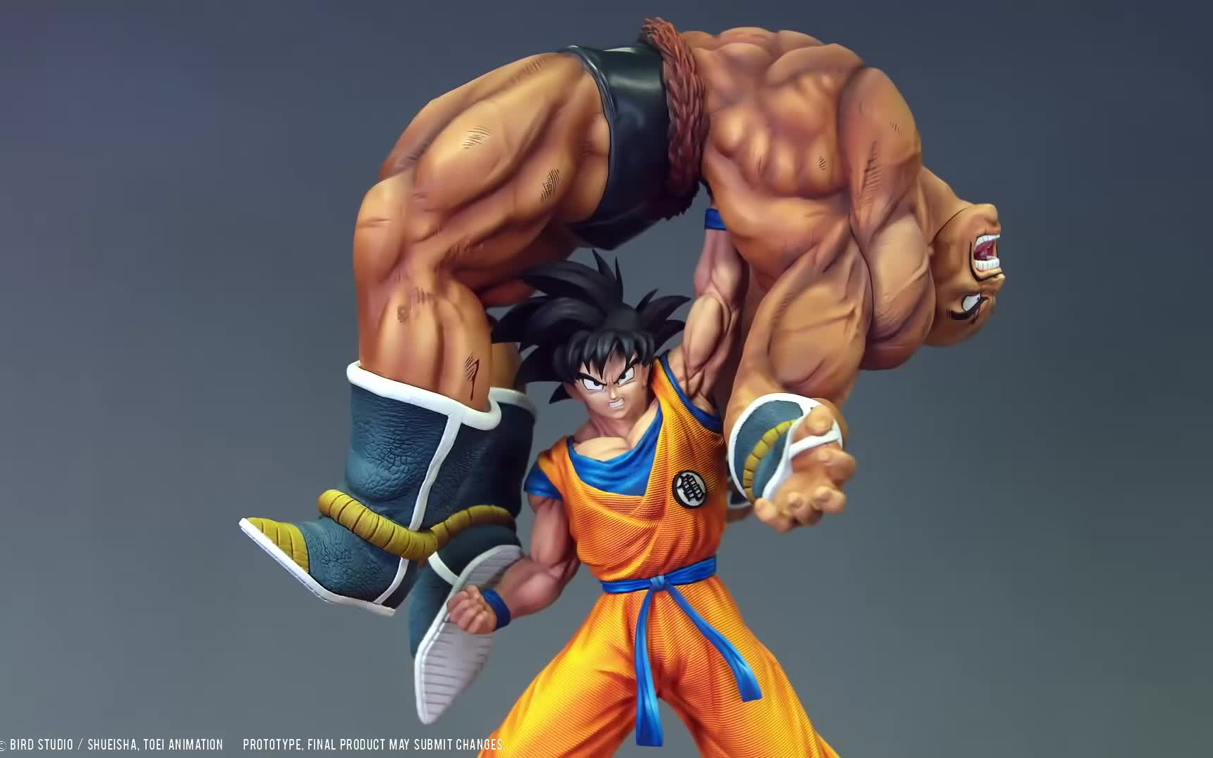 【龙珠z新品预热】tsume 悟空vs那巴 正版授权场景雕像_哔哩哔哩_bili