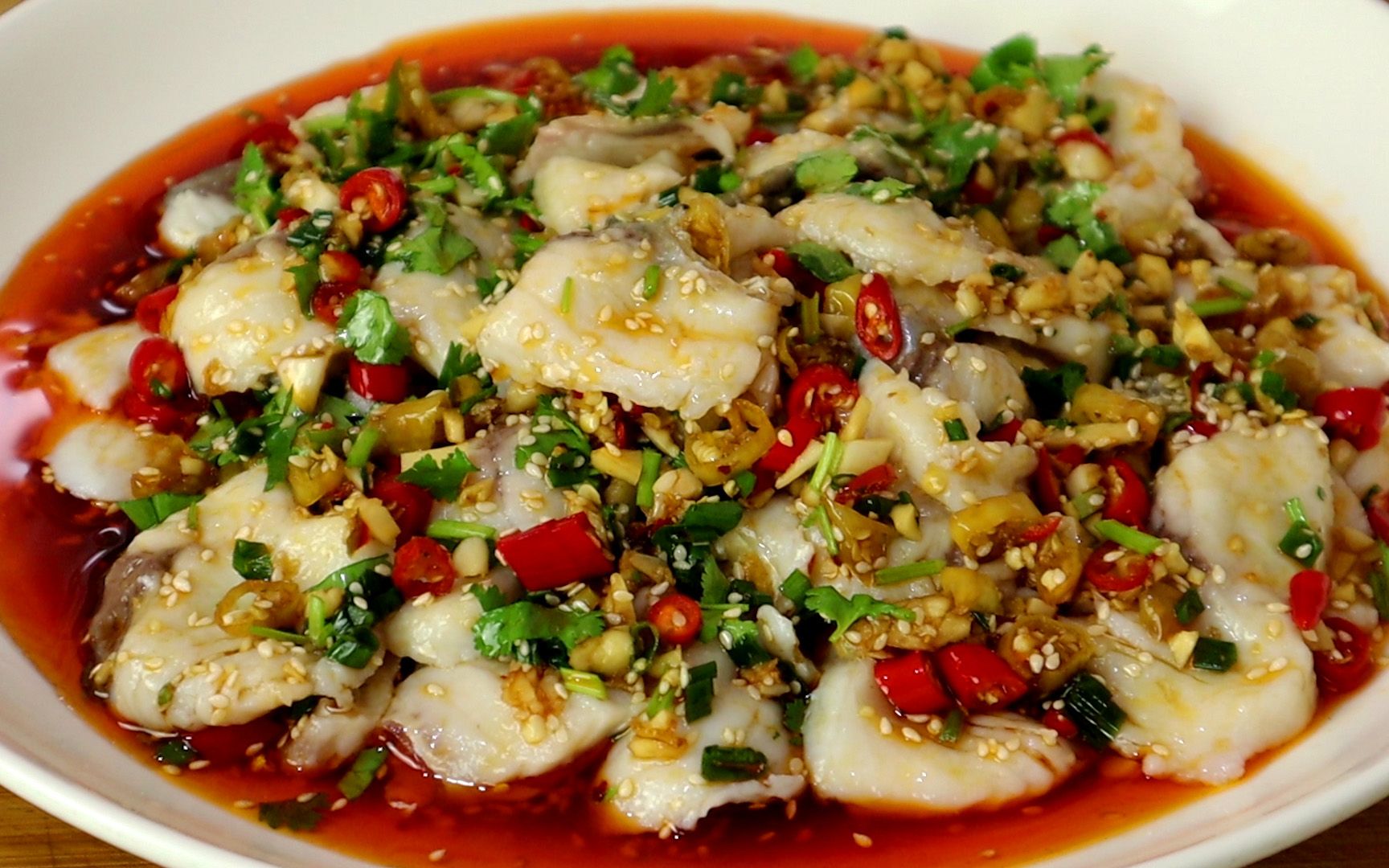 草鱼这样做太香了鲜美滑嫩开胃解馋比酸菜鱼水煮鱼还好吃