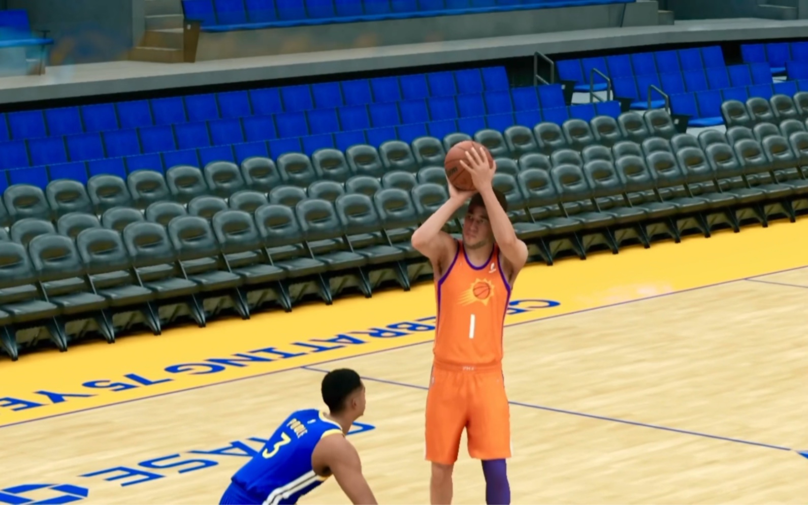 2k22 德文布克二段式投篮脚步技术集锦