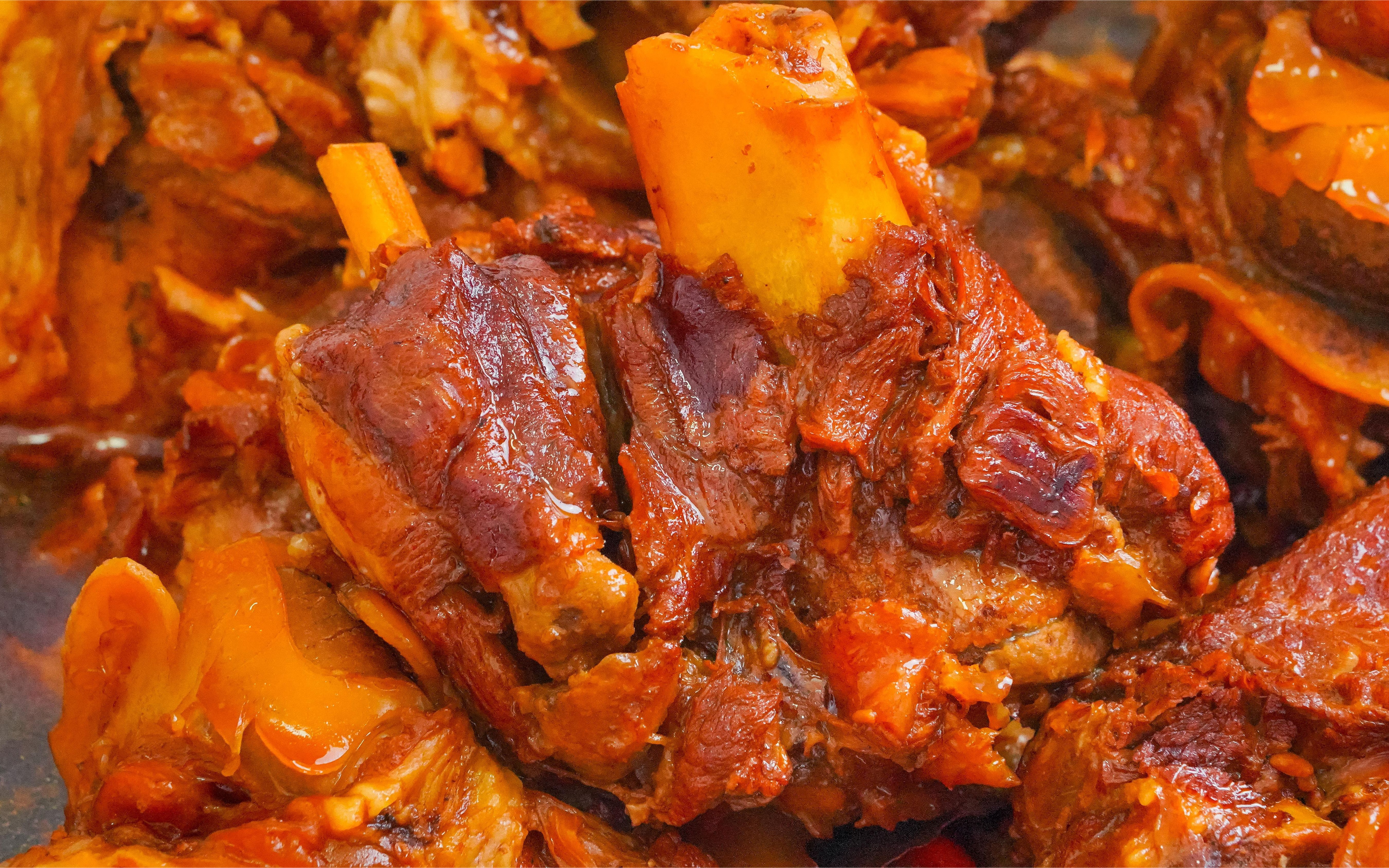 酱大骨最简单的做法,卤料相信配方,乱炖都香