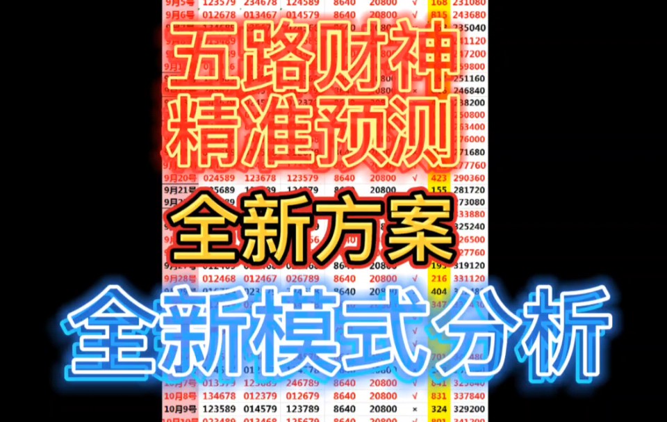 1025 今天排三推荐 每日排三预测 精品方案推出 一起冲击主任!!全方面杀号 !!!!哔哩哔哩bilibili