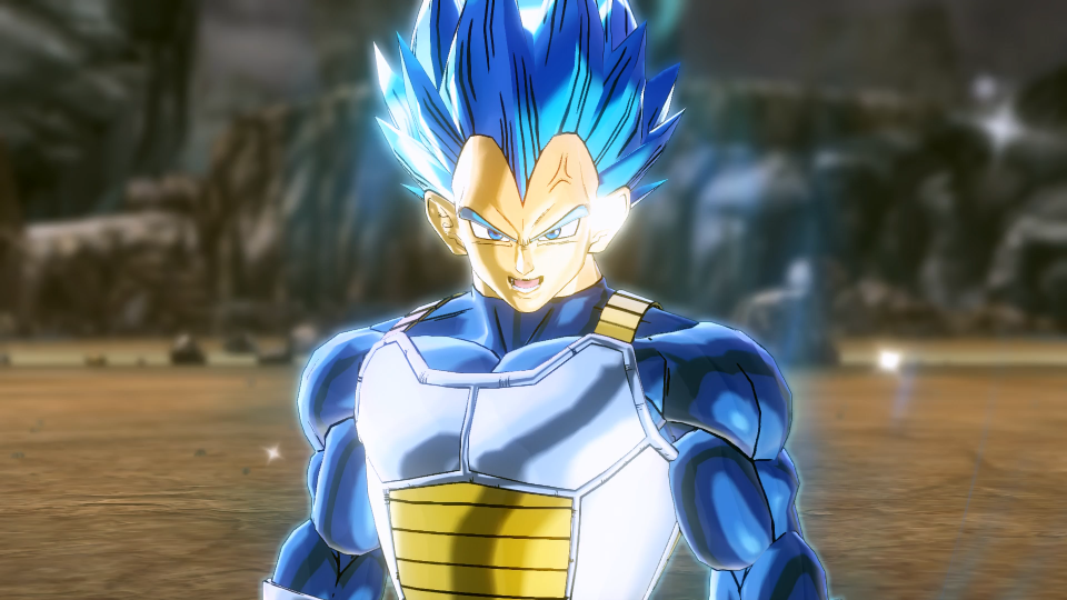 龙珠超宇宙2dlc 贝吉塔(深蓝)vs拖破(全力爆衣破坏神)