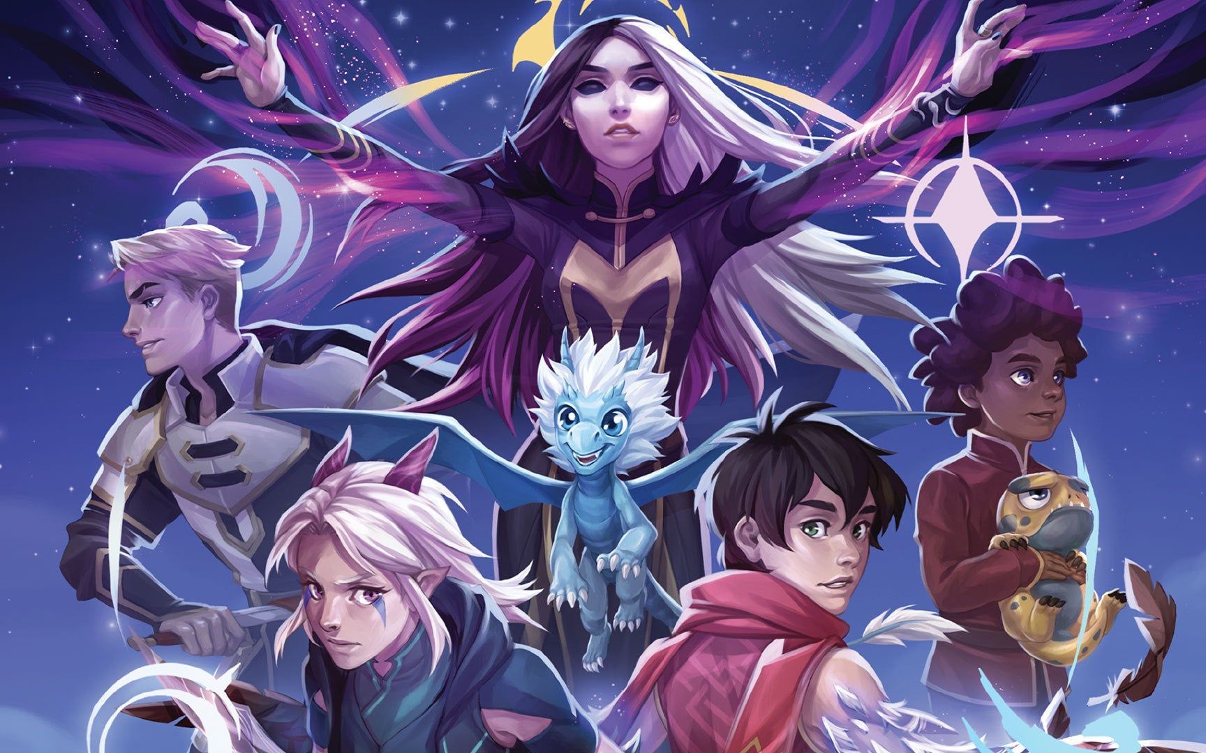 《龙王子》人,龙,精灵的冒险科幻故事