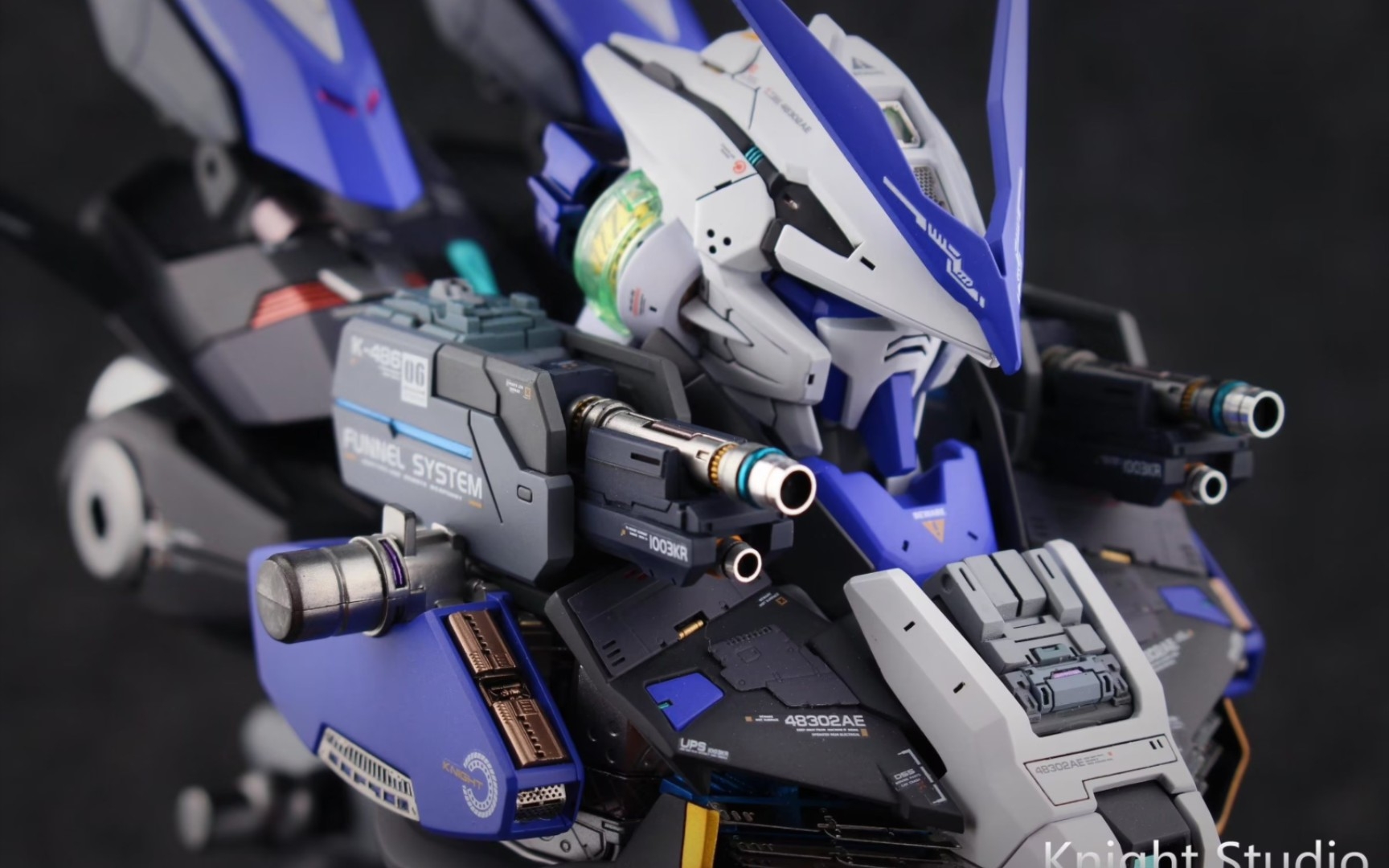 万代pg蓝异端改造进度-(骑士工坊)