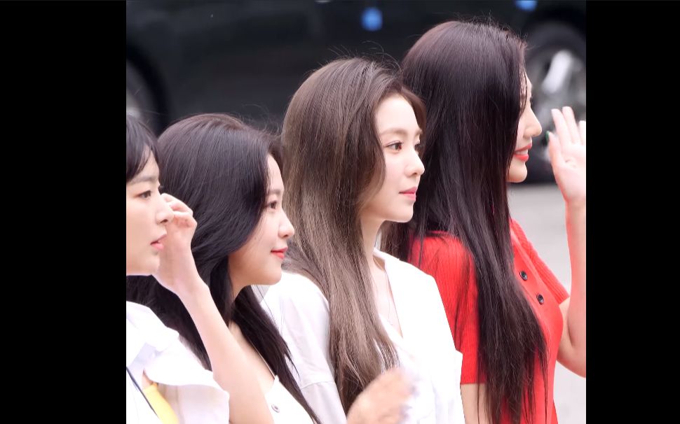 【Red Velvet】190621 音乐银行上班路红贝贝回归  IRENE饭拍 ~ 男粉的怒吼哔哩哔哩bilibili