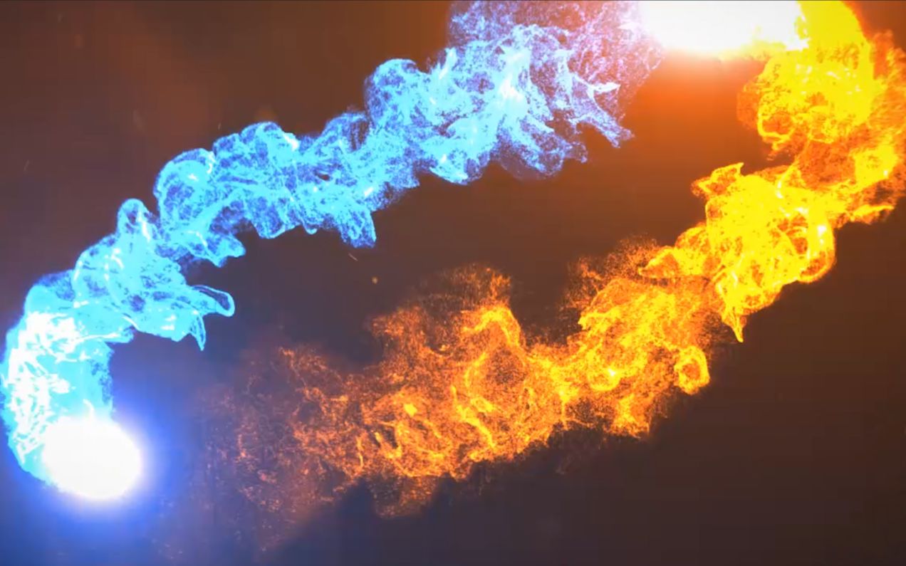 【1080p素材】pr震撼光效logo片头视频模板