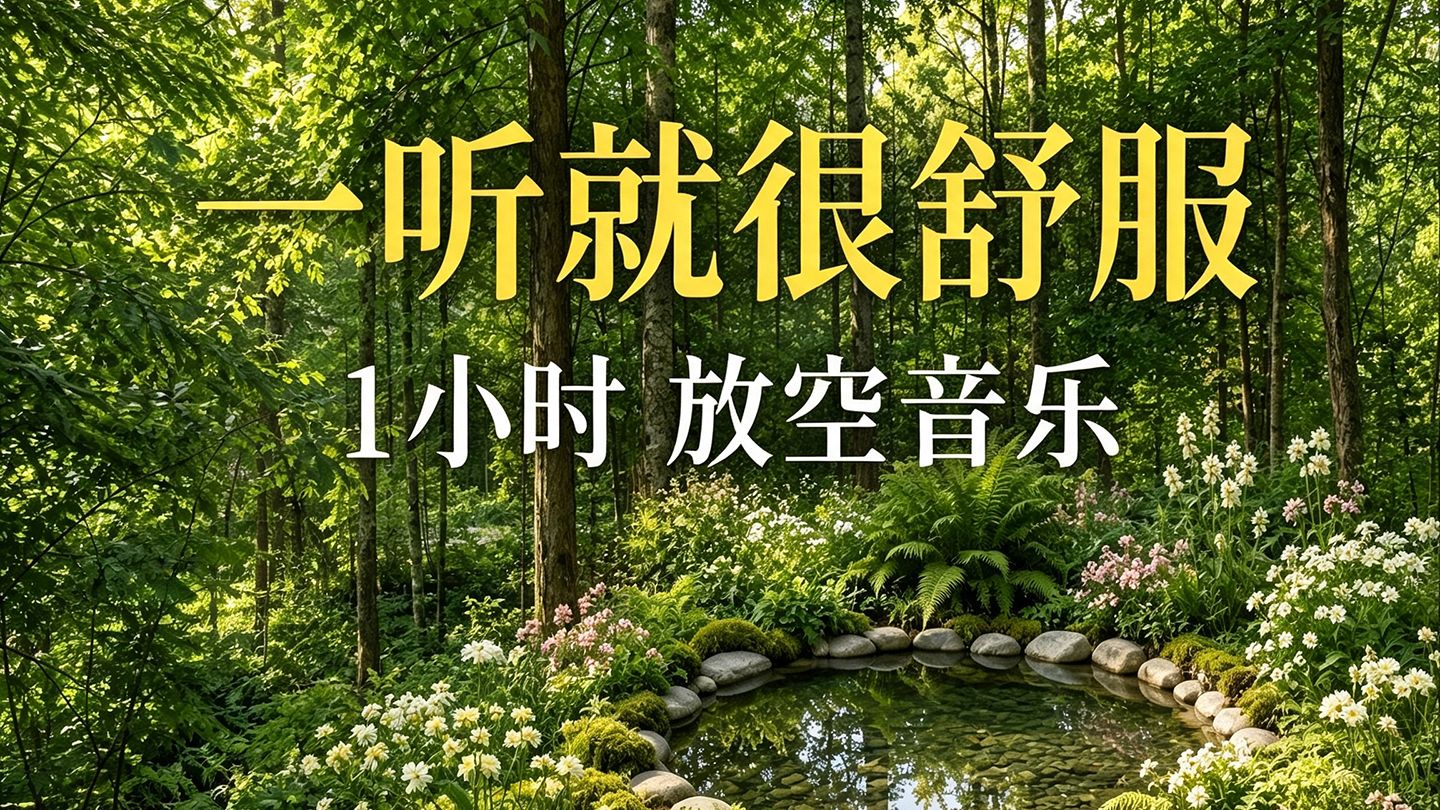 舒服到舍不得关掉的疗愈钢琴｜放空・阅读・