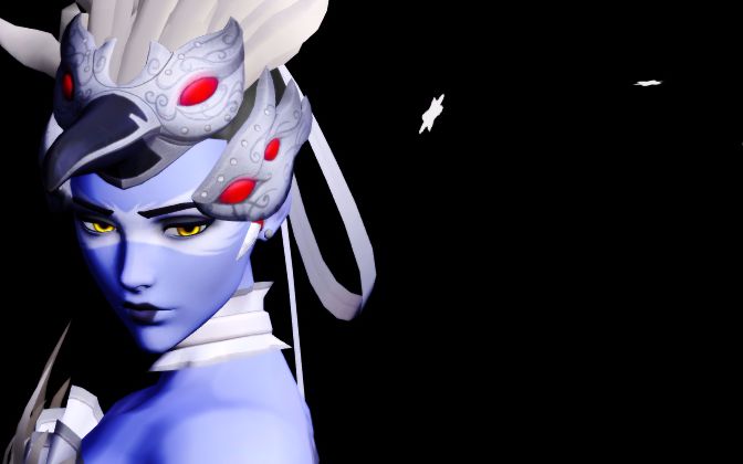 【overwatch/守望先锋 mmd】黑百合(白天鹅)的竹语飒飒.