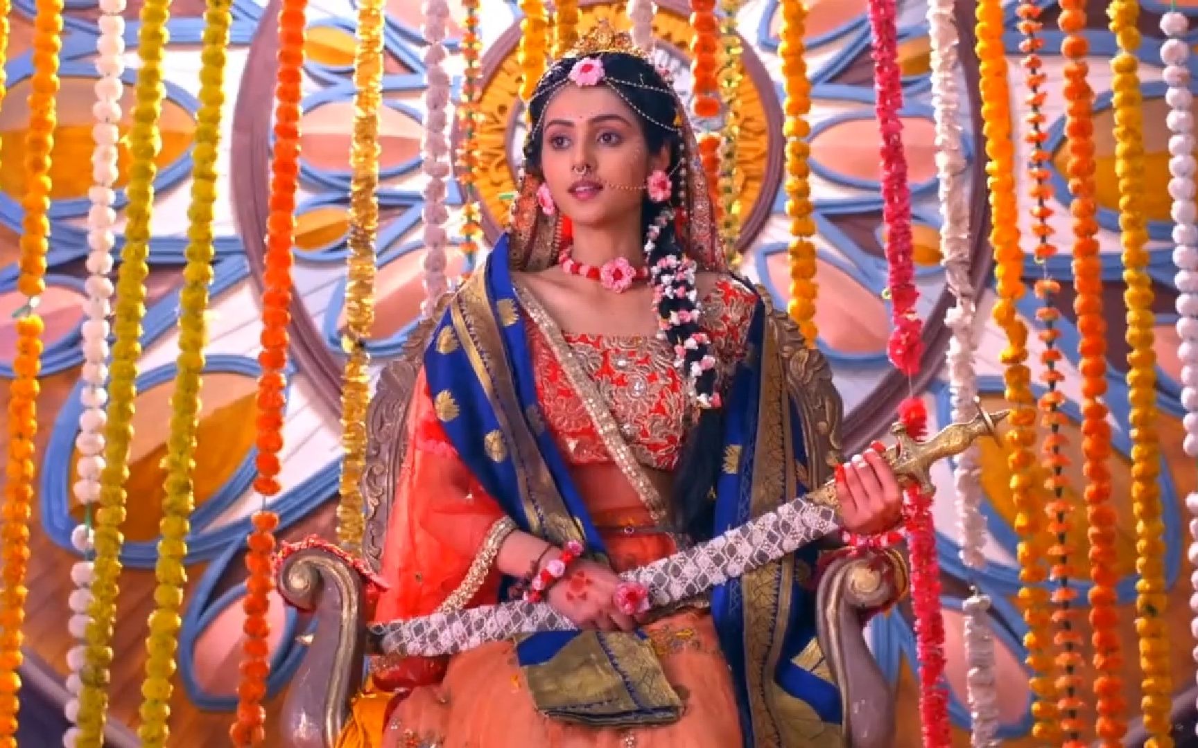 拉妲奎师那,拉妲加冕仪式,印度古装神话