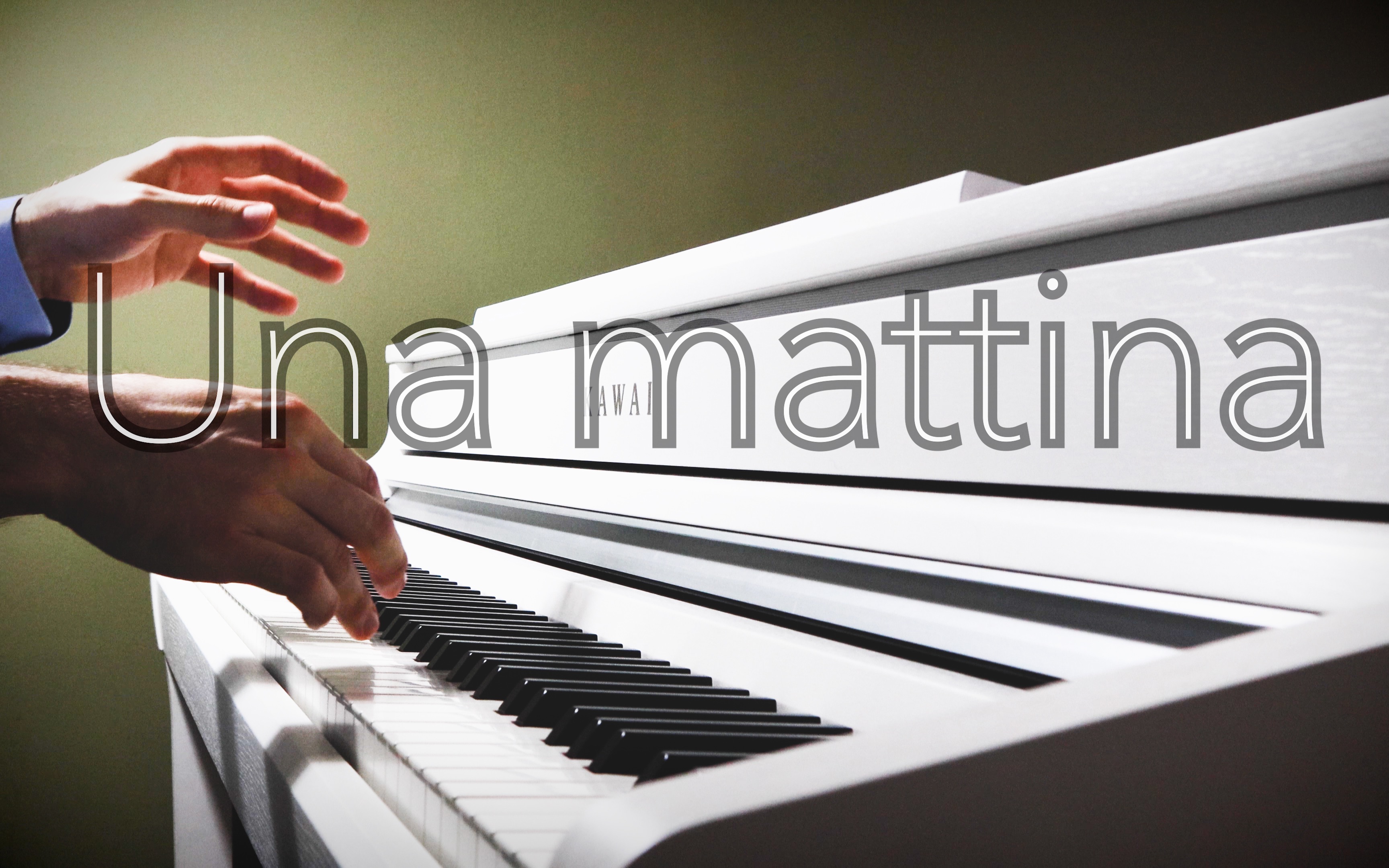 【钢琴】《Una mattina》Ludovico Einaudi 罗曼耶卓哔哩哔哩bilibili