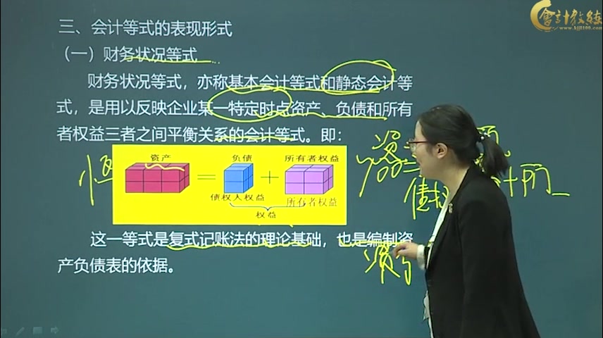 会计等式哔哩哔哩bilibili