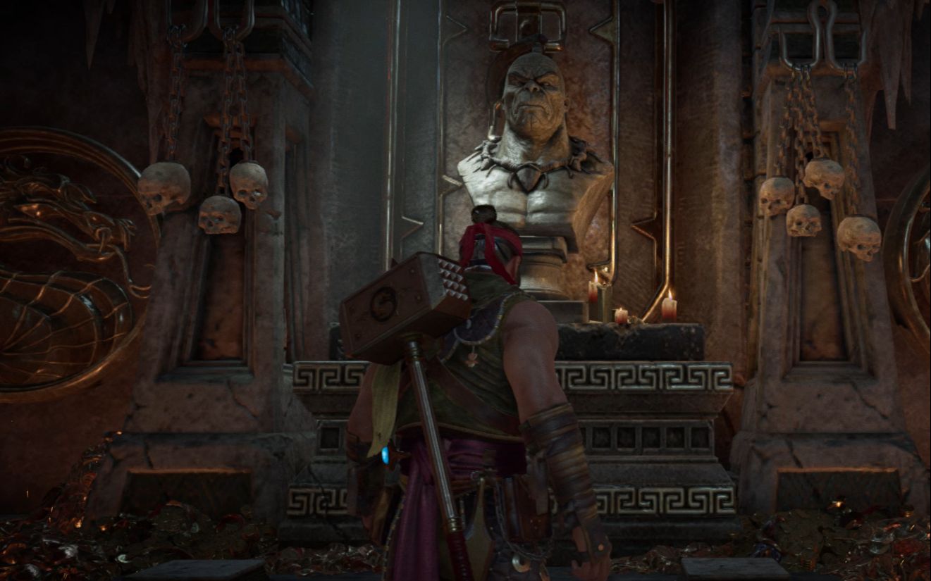 真人快打11掘墓戈洛宝藏室物品介绍