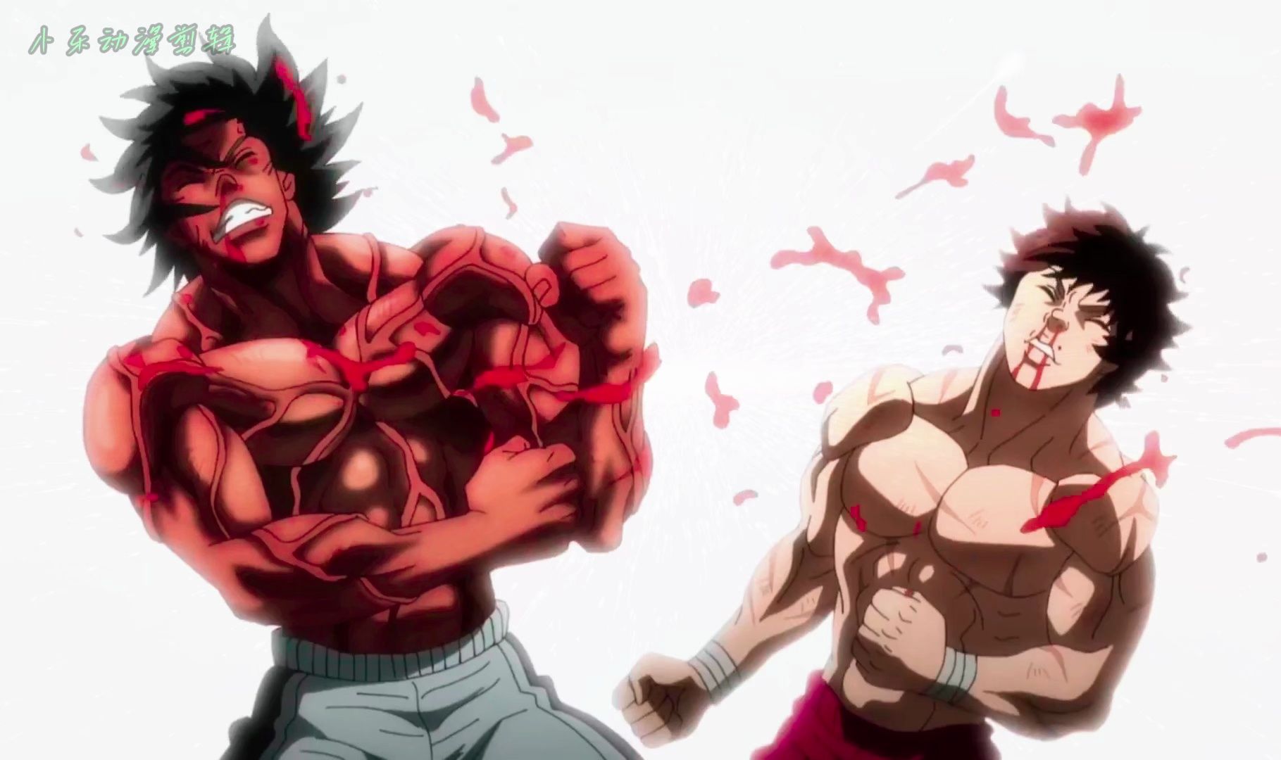 范马刃牙与拳愿阿修罗:第三战十鬼蛇王马对战范马刃牙,战斗尾声黑木与