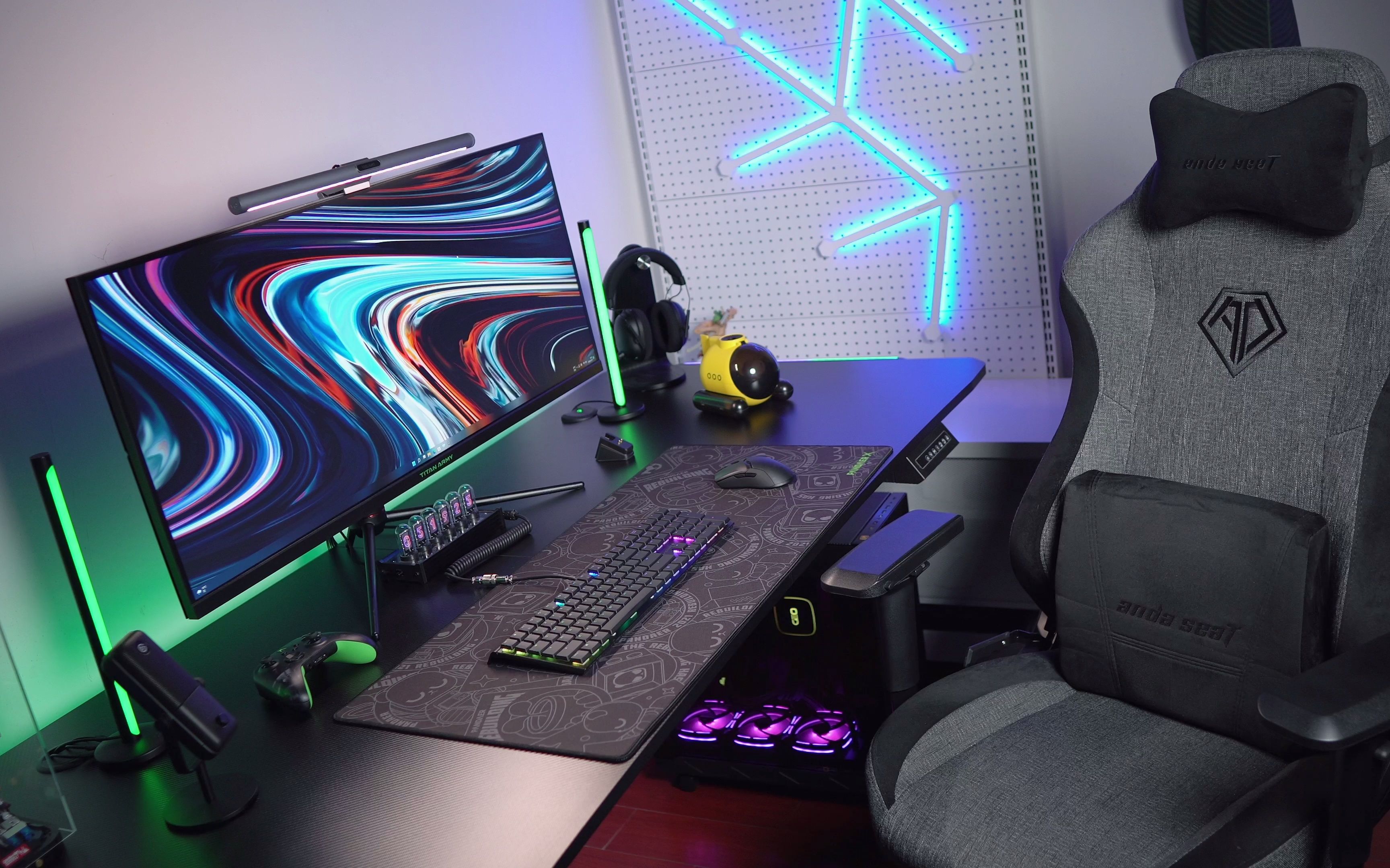 安德斯特在这样的炫酷电竞房里我肝了一天一夜停不下来