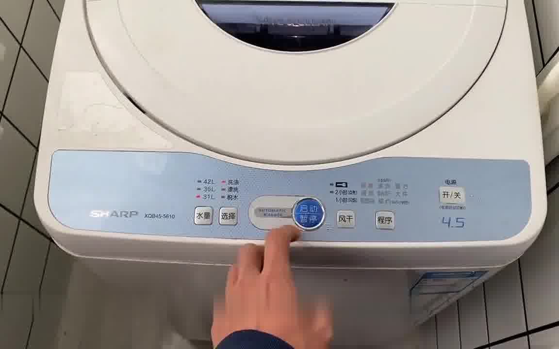 惠而浦洗衣机用法图片