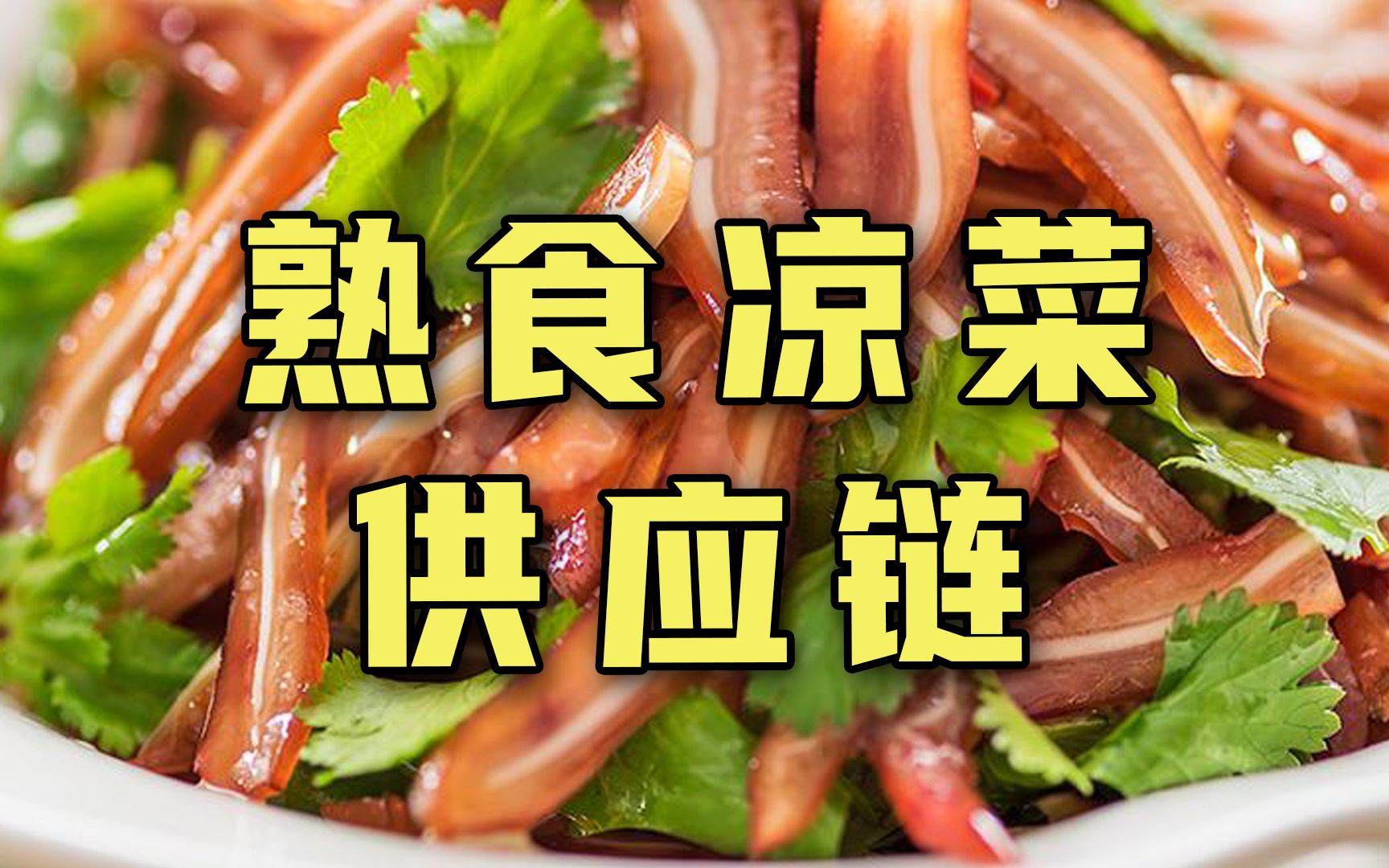 夏日爆款小吃,熟食凉菜的供应链都有哪些?哔哩哔哩bilibili