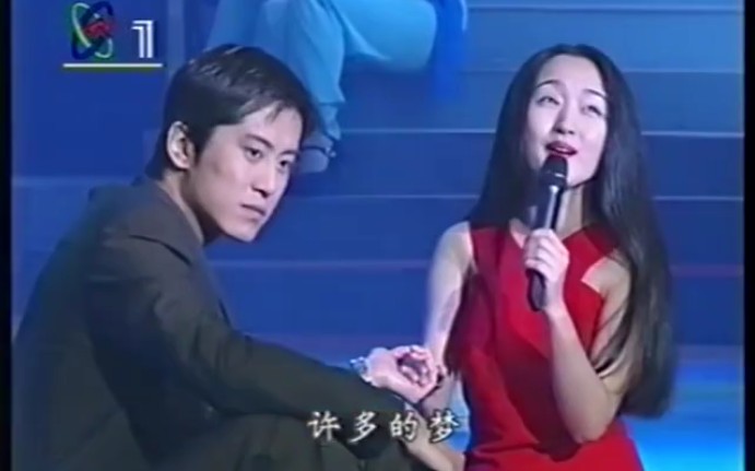 [图]【经典】毛宁 杨钰莹 我不想说（1996年中央电视台晚会）