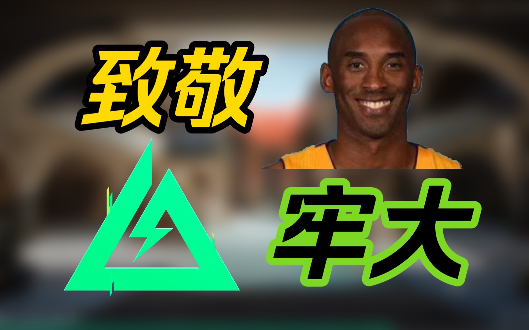 三角洲行动致敬科比牢大坠机菜单,泪目01(其实是bug)