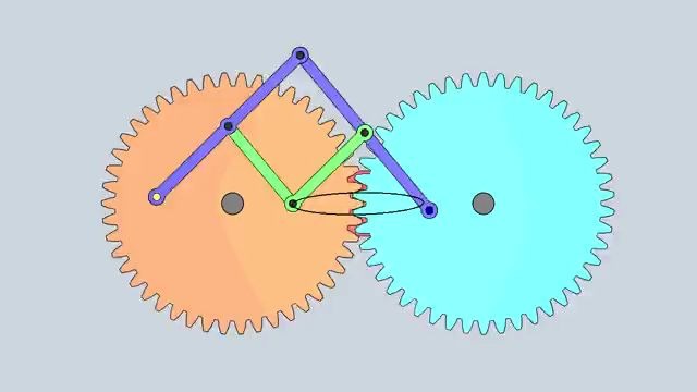 齿轮杠杆式椭圆机